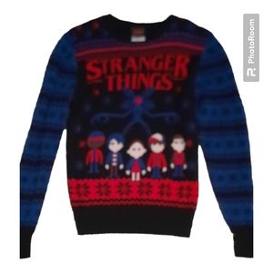 Stranger Things Christmas sweater (official merch) small